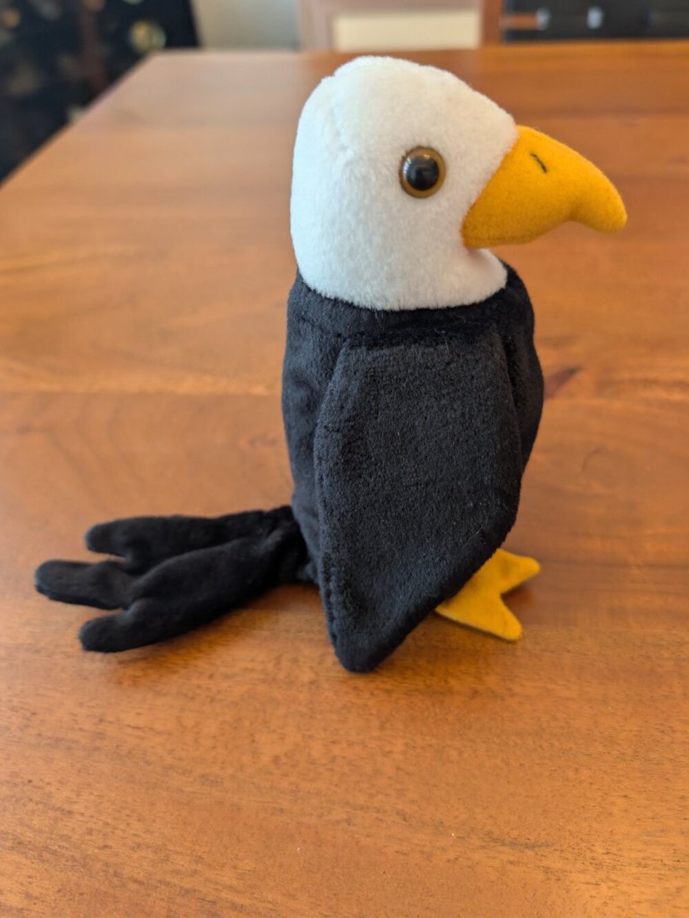 TY Beanie Baby “Baldy” the Eagle 🦅 | Vintage 1996 Plush w/ Tag Protector - Picture 2 of 6